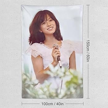 中森明菜　タペストリー Amazon.co.jp: [Lisianthus] 中森明菜 タペストリー ポスター 壁